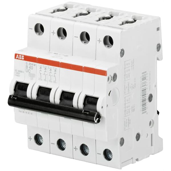 S204M-B63UC Miniature Circuit Breaker - 4P - B - 63 A image 1