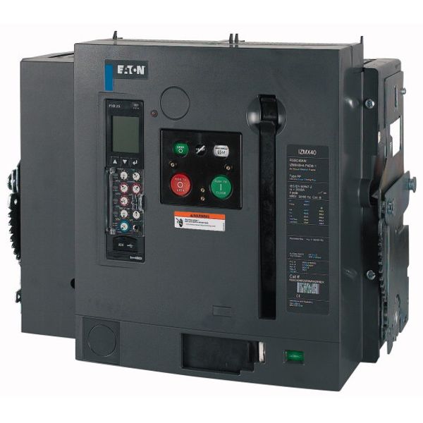 Circuit-breaker, 4 pole, 800A, 66 kA, P measurement, IEC, Withdrawable image 1