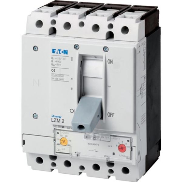 LZMB2-4-A200-I Eaton Moeller series Power Defense molded case circuit-breaker image 1