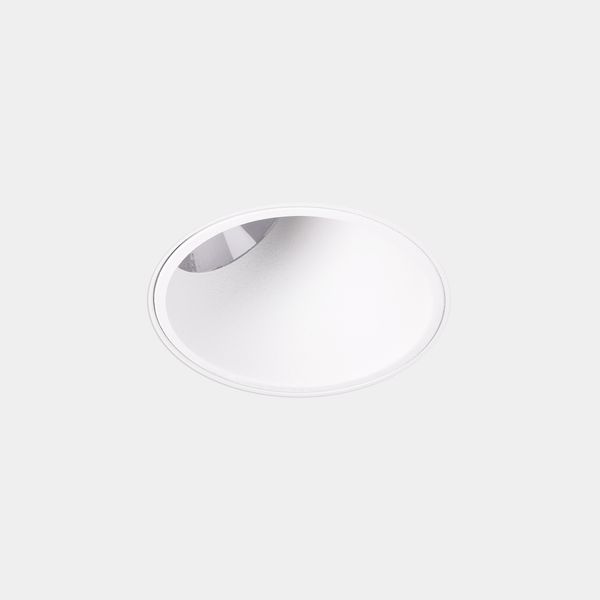 Downlight Play Deco Asymmetrical Round Fixed Trimless 17.7W LED neutral-white 4000K CRI 90 18.9º PHASE CUT Trimless/White IP54 1540lm image 1