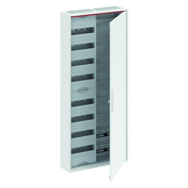 CA28VM ComfortLine Compact distribution board, Surface mounting, 96 SU, Isolated (Class II), IP44, Field Width: 2, Rows: 8, 1250 mm x 550 mm x 160 mm image 1