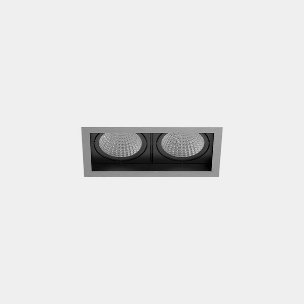 Downlight MULTIDIR TRIM SMALL 16W Grey IN IP20 / OUT IP54 image 1