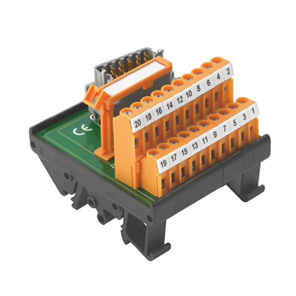 Interface module with terminal, connector, ELCO plug-in connector, 38- image 2