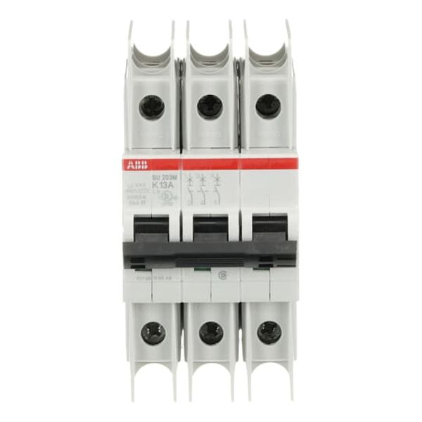 SU203M-K13 Miniature Circuit Breaker - 3P - K - 13 A image 5