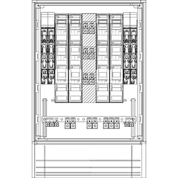 cable distribution cabinet UP 10NHS00/185-1NHS2/3 image 1