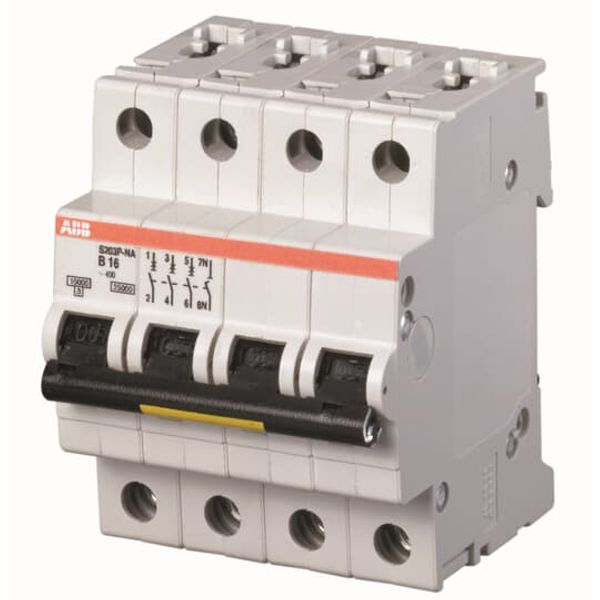 S203P-K0.2NA Miniature Circuit Breaker - 3+NP - K - 0.2 A image 2