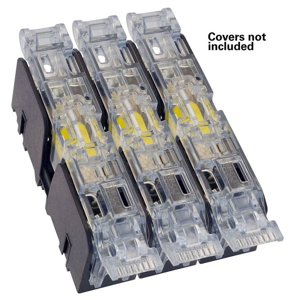 BMM603-3S MIDGET FUSE BLOCK W/ SCREW - 3 POLE image 4