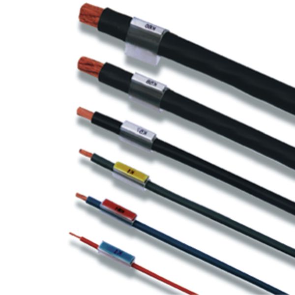 Cable coding system, 30 - 35 mm, 34 mm, Polyethylene LD, Transparent image 2