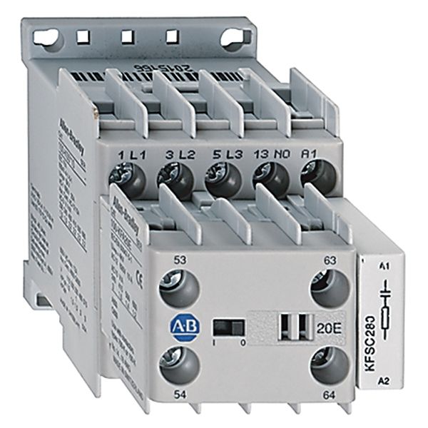 Auxiliary Contact Block, Miniature, with 4NO/0NC Contact image 1