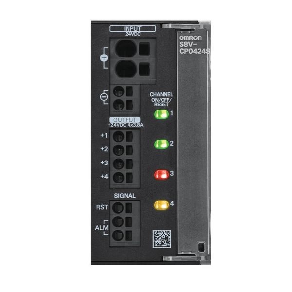 Electronic circuit breaker, 4 channels, 3.8 A per channel, 24 VDC, UL S8V 1004G image 3