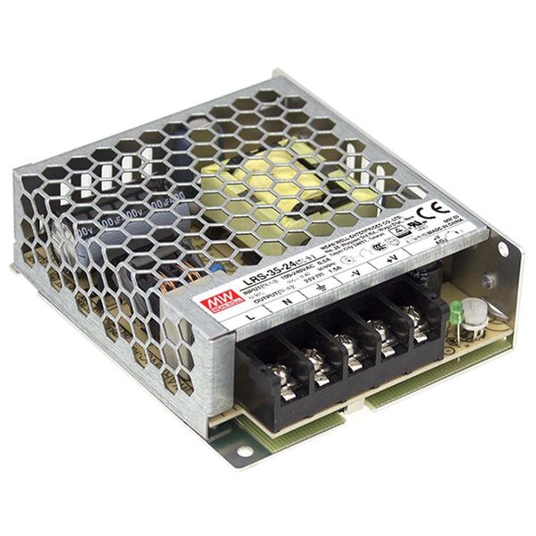 AC-DC Single output enclosed power supply 12V 35W image 1