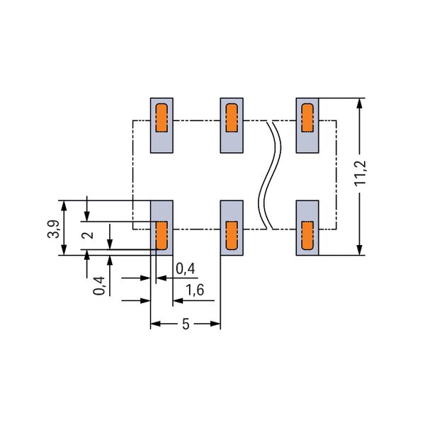 SMD PCB terminal block push-button 1.5 mm², black image 3