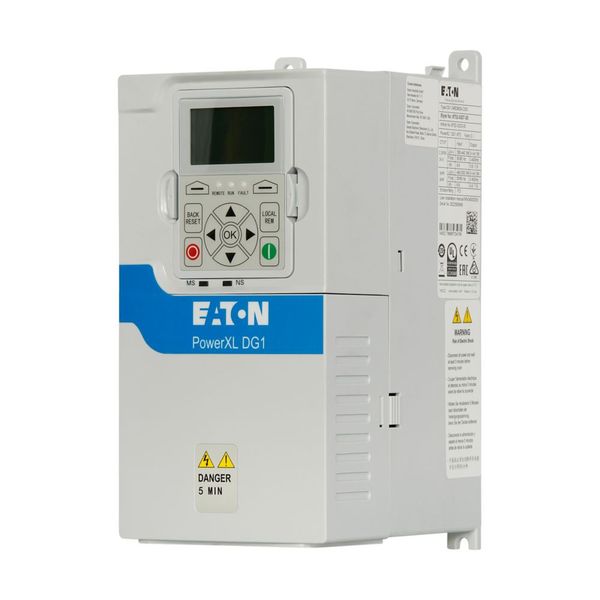 Variable frequency drive, 400 V AC, 3-phase, 3.3 A, 1.1 kW, IP20/NEMA0, Brake chopper image 8