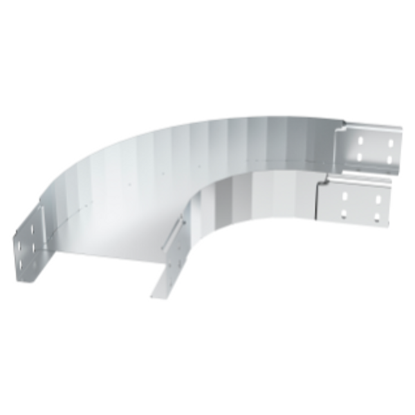 CURVE 90° - NOT PERFORATED - BRN95 - WIDTH 215MM - RADIUS 150° - FINISHING Z275 image 1