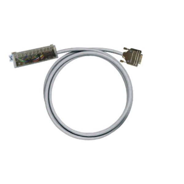 PLC-wire, Analogue signals, 15-pole, Cable LiYCY, 4 m, 0.25 mm² image 2