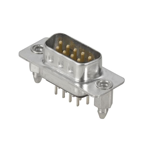 PCB plug-in connector data, Thread-nut UNC 4-40, THT solder connection image 1