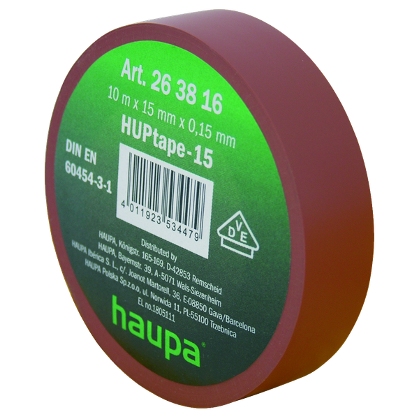 Electrical insulation tape 25 mm x 20 m brown image 2