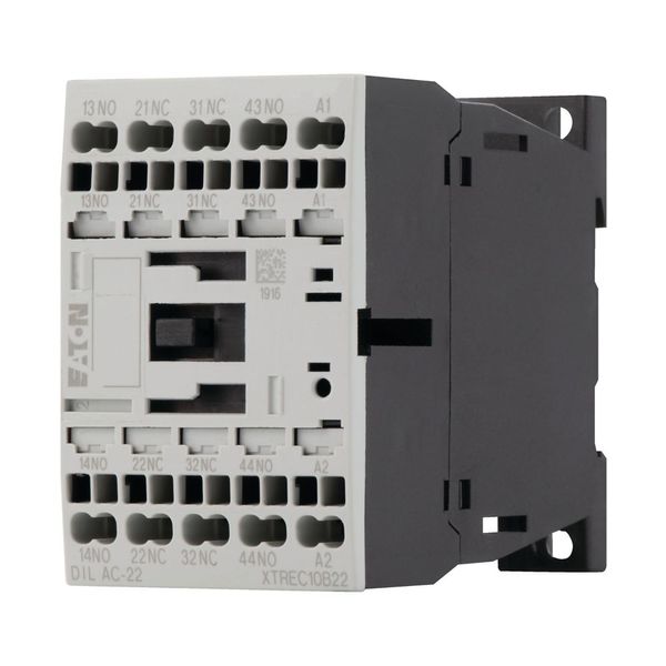 Contactor relay, 24 V 50 Hz, 2 N/O, 2 NC, Spring-loaded terminals, AC operation image 14