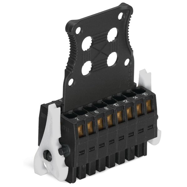 1-conductor female connector, 2-row CAGE CLAMP® 1.5 mm² black image 5