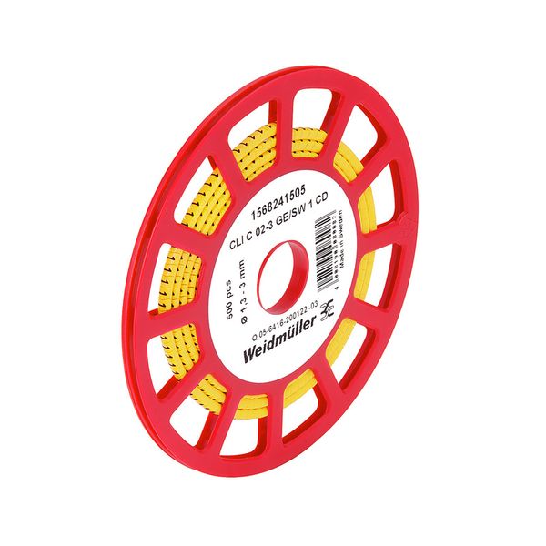 Cable coding system, 1.3 - 3 mm, 3.4 mm, Printed characters: Mixed cha image 2