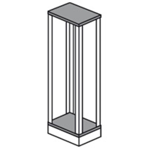 Roof base for cable sleeves XL³ 4000 - depth 475 mm - width 475 mm image 1