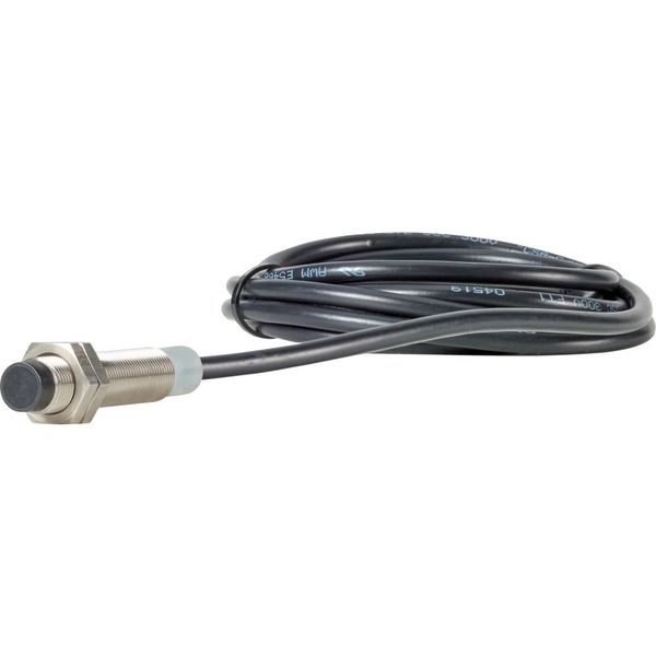 Proximity switch, E57P Performance Serie, 1 NC, 3-wire, 10 – 48 V DC, M12 x 1 mm, Sn= 4 mm, Non-flush, PNP, Stainless steel, 2 m connection cable image 1