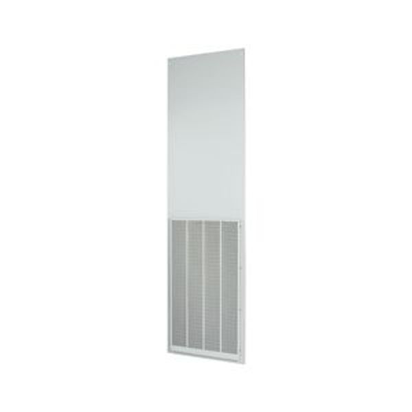 Rear wall ventilated, for HxW = 1800 x 600mm, IP42, grey image 4