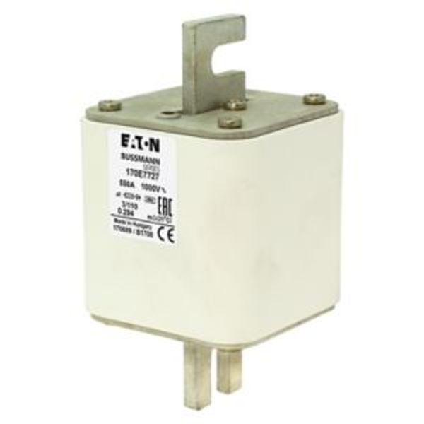 Fuse-link, high speed, 450 A, AC 1000 V, DIN 3, aR, DIN, visual indicator image 10