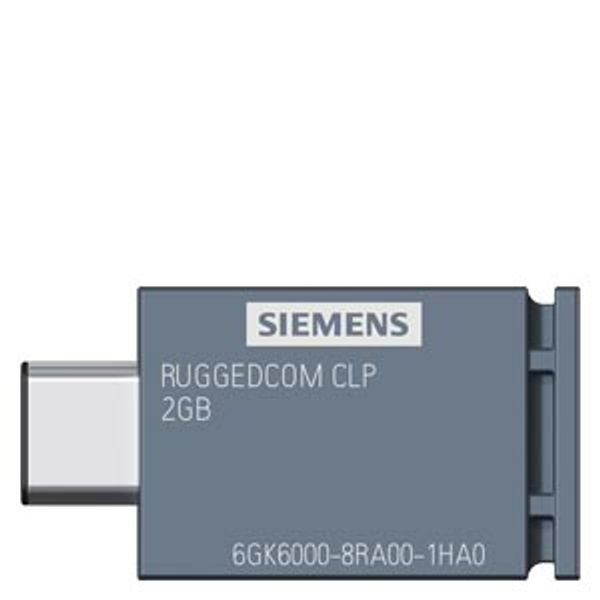 RUGGEDCOM CLP Storage media, Blank, 2GB Capacity, for simple device exchange  6GK6000-8RA00-1HA0 image 2