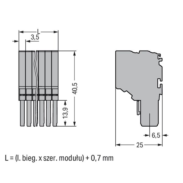 2-conductor female connector image 4