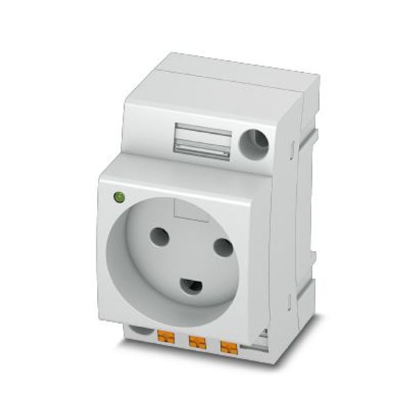 Socket outlet for distribution board Phoenix Contact EO-K/PT/LED 250V 16A AC image 2