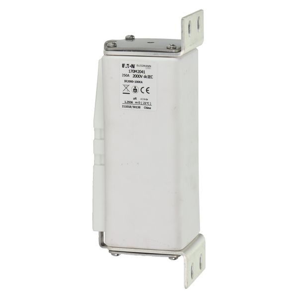 Fuse-link, high speed, 250 A, DC 2000 V, 65 x 89 x 213 mm, aR, IEC, with indicator image 3