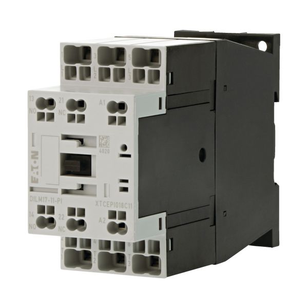 Contactor, 3 pole, 380 V 400 V 8.3 kW, 1 N/O, 1 NC, 220 V 50/60 Hz, AC operation, Push in terminals image 17