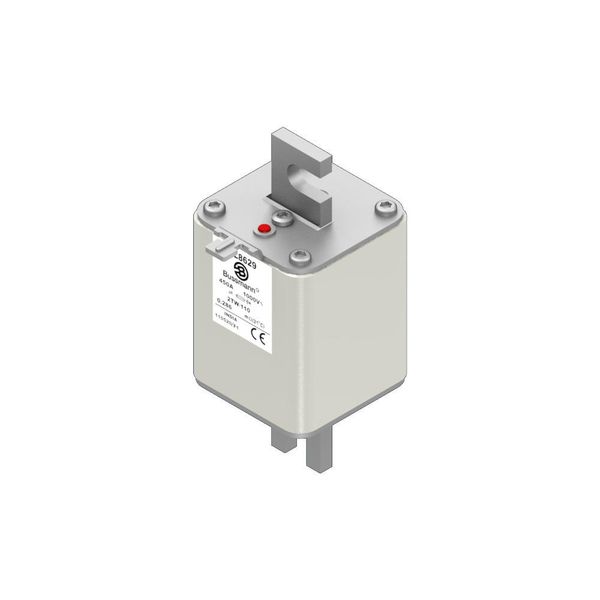 Fuse-link, high speed, 450 A, AC 1000 V, Size 2, 61 x 75 x 141 mm, aR, DIN, IEC, single indicator image 11