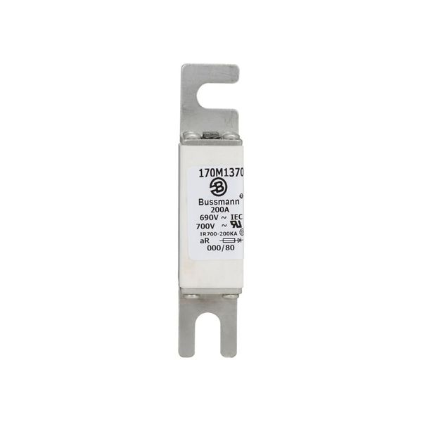 Fuse-link, high speed, 200 A, AC 690 V, DIN 000, 21 x 40 x 100 mm, aR, DIN, IEC, single indicator image 11