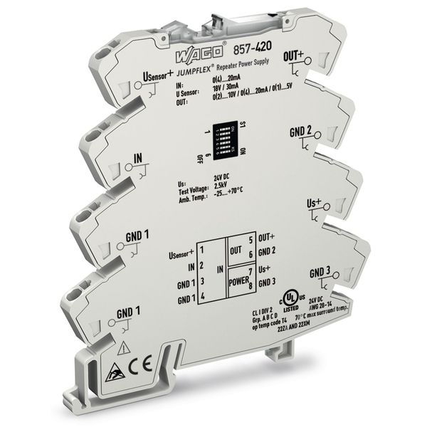 Isolation amplifier Current input signal Current and voltage output si image 2