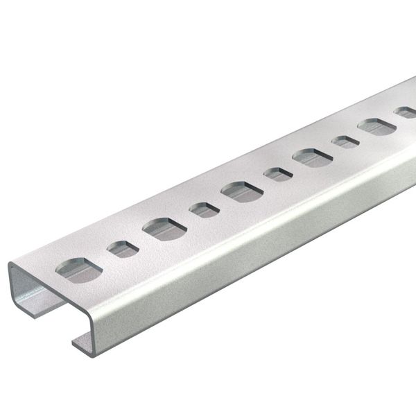 CL2510P2000FS Profile rail perforated, slot 11mm 2000x25x10 image 1