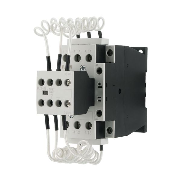 Contactor for capacitors, with series resistors, 25 kVAr, 230 V 50 Hz, 240 V 60 Hz image 4