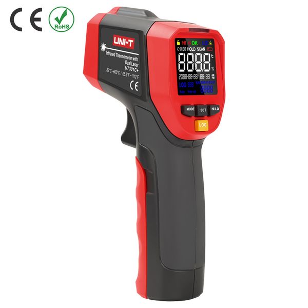 Infrared Thermometer -32°C iki 600°C  UT300C+ UNI-T image 2