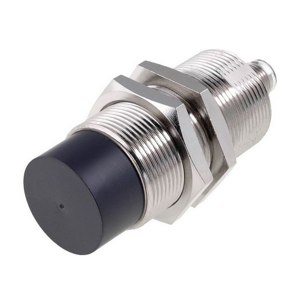 Proximity sensor, inductive, nickel-brass, long body, M30, unshielded, E2A 7540F image 1