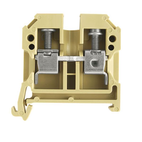 Feed-through terminal block, Screw connection, 6 mm², 800 V, 41 A, Num image 1