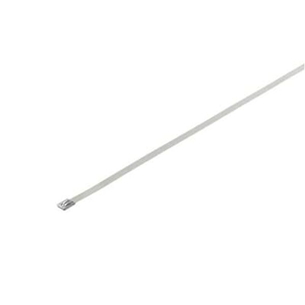 YLD-7-150-BC CABLE TIE 7X150MM SS LADDR BLK COAT image 3