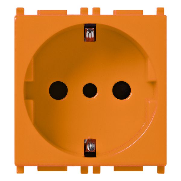 2P+E 16A P30 outlet orange image 1