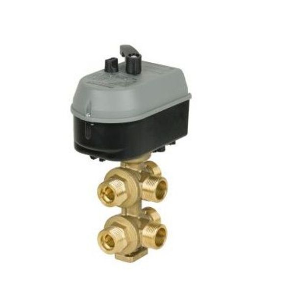 6-WAY VALVE DN20, EXT THREAD image 1