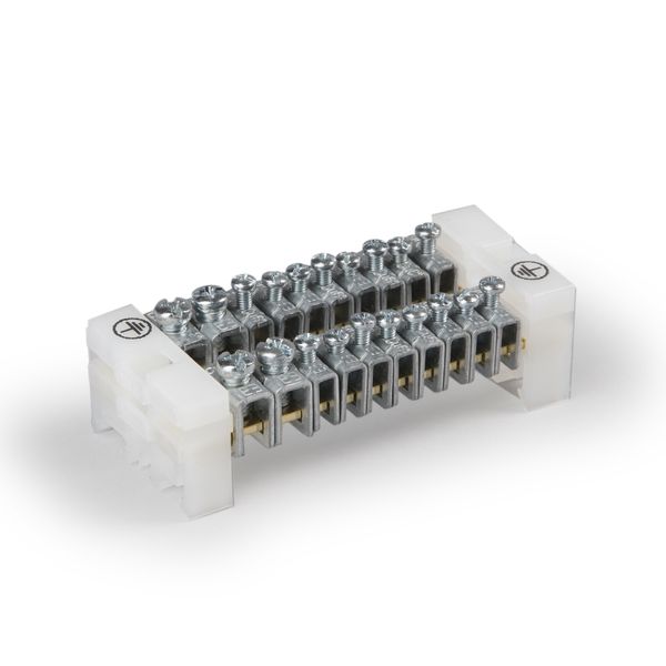 KNA4.104P | PE-busbar Cu 2x(1x16mm² + 3x6mm²) image 1