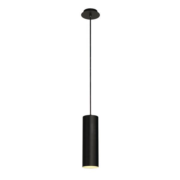 ENOLA pendant luminaire, round , black, E27, max. 60W image 1