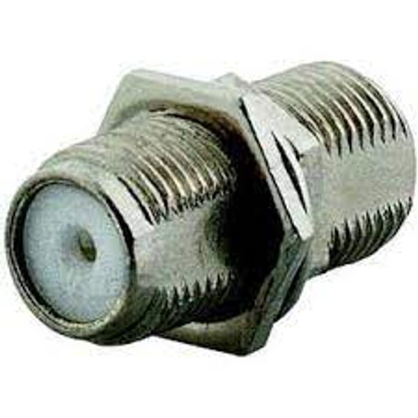 0262/11-500 Communication adapter for BNC-F Duct-jacks Flush-mounted installation boxes and inserts white image 1