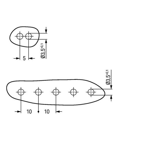 1-conductor male connector Push-in CAGE CLAMP® 2.5 mm² light gray image 2