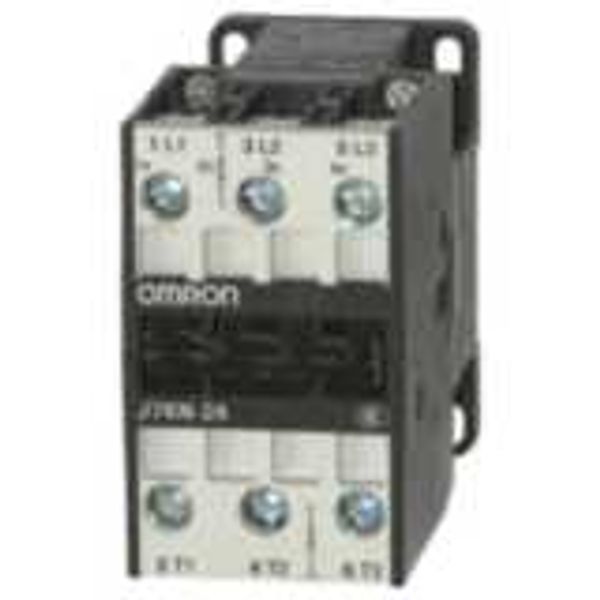 Contactor, 3-pole, 24 A/11 kW AC-3 (50 A AC1), 24 VAC image 2