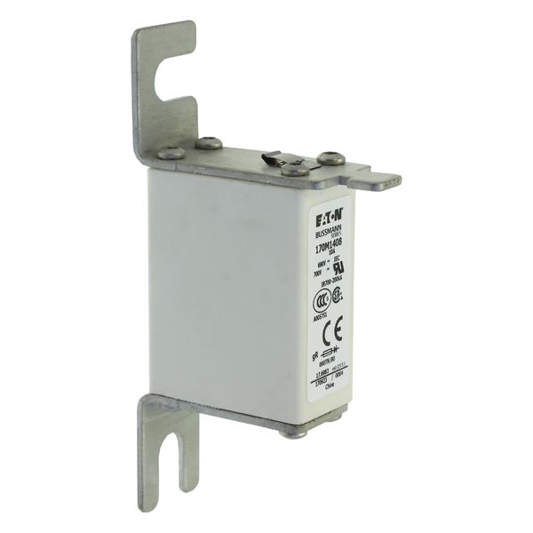 Fuse-link, high speed, 10 A, AC 690 V, DIN 000, 21 x 40 x 100 mm, gR, DIN, IEC, type T indicator image 19